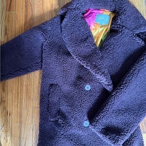 Apparis Brown Teddy Coat